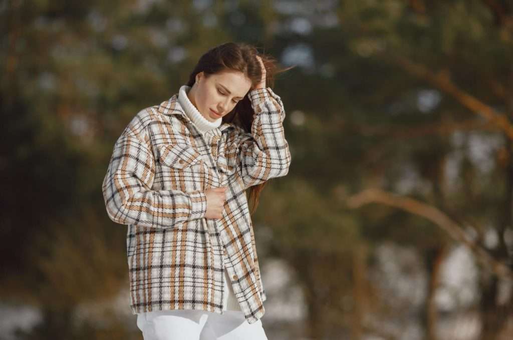 woman outside 